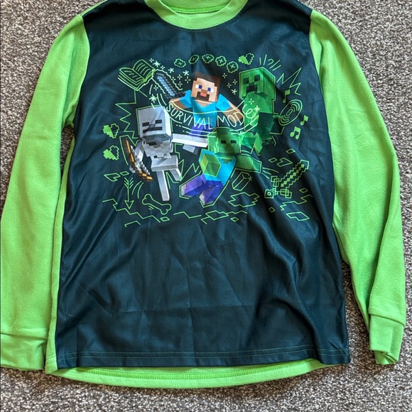 Minecraft boys pajamas set - Picture 2 of 3